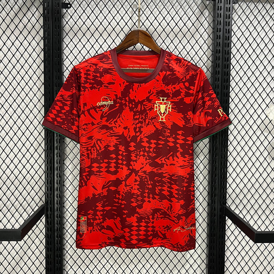 2024 Portugal Red Jersey Fan Version