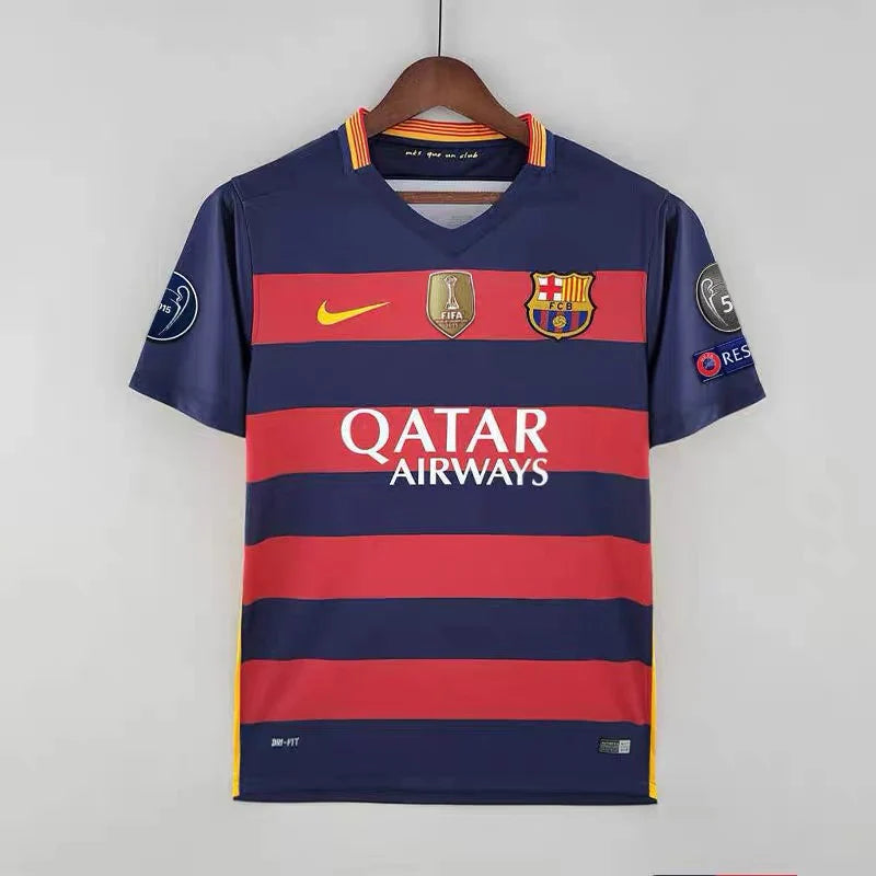 2015-2016 Retro Barcelona Home