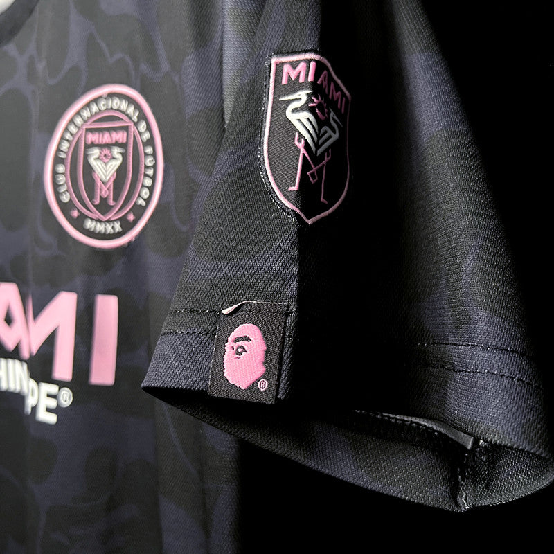 23/24 Miami Casual Shirt Black Fan Version