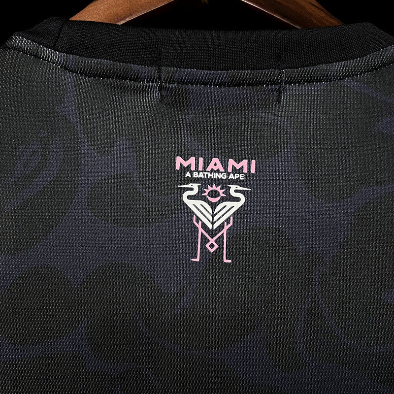 23/24 Miami Casual Shirt Black Fan Version