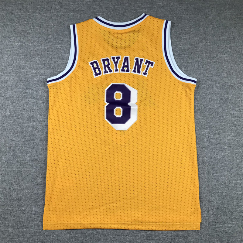 Los Angeles Lakers 8 Yellow Gold Label - NBA Jersey S-2XL