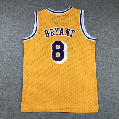 Los Angeles Lakers 8 Yellow Gold Label - NBA Jersey S-2XL