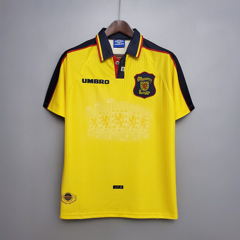 Retro Escocia 96-98 Away Yellow