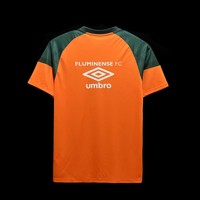 23/24 Fluminense Orange Green Training Suit Fan Version