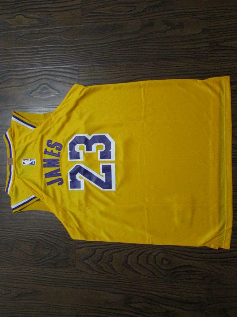 Los Angeles Lakers 23 James Yellow - NBA Jersey S-2XL