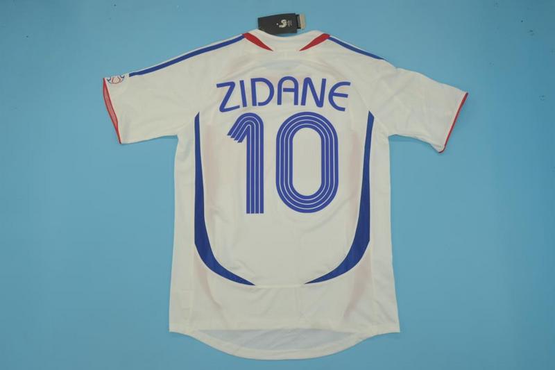 Retro Francia 2006 World Cup Final Shirt