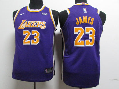 Los Angeles Lakers 23 James Purple - NBA Jersey S-2XL