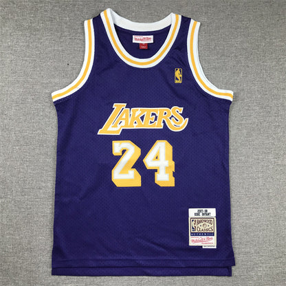 Los Angeles Lakers 24 Purple Gold Label - NBA Jersey S-2XL