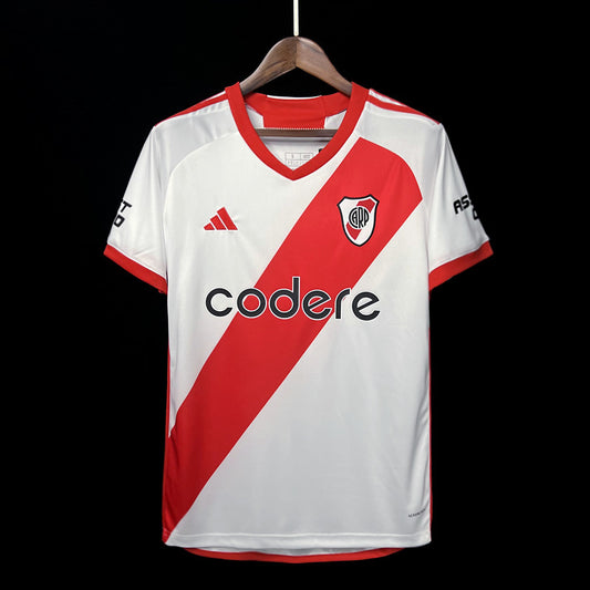 23/24 River Plate Home Red and White Fan Version