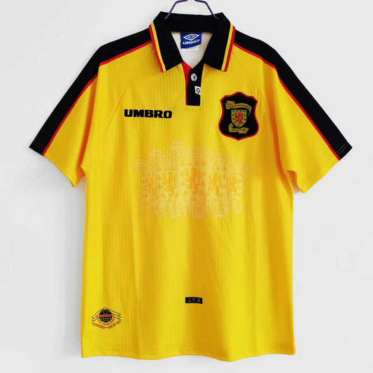 Retro Escocia 96-98 Away Yellow