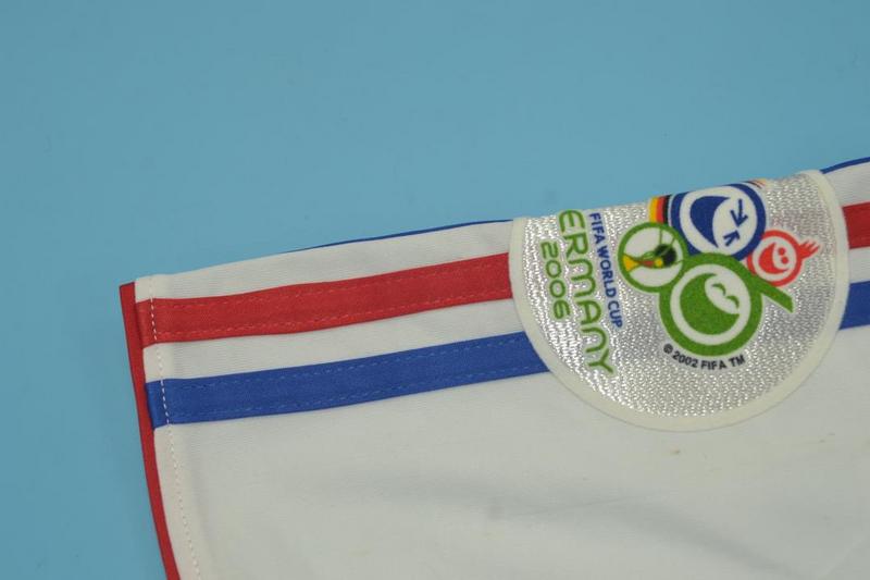 Retro Francia 2006 World Cup Final Shirt