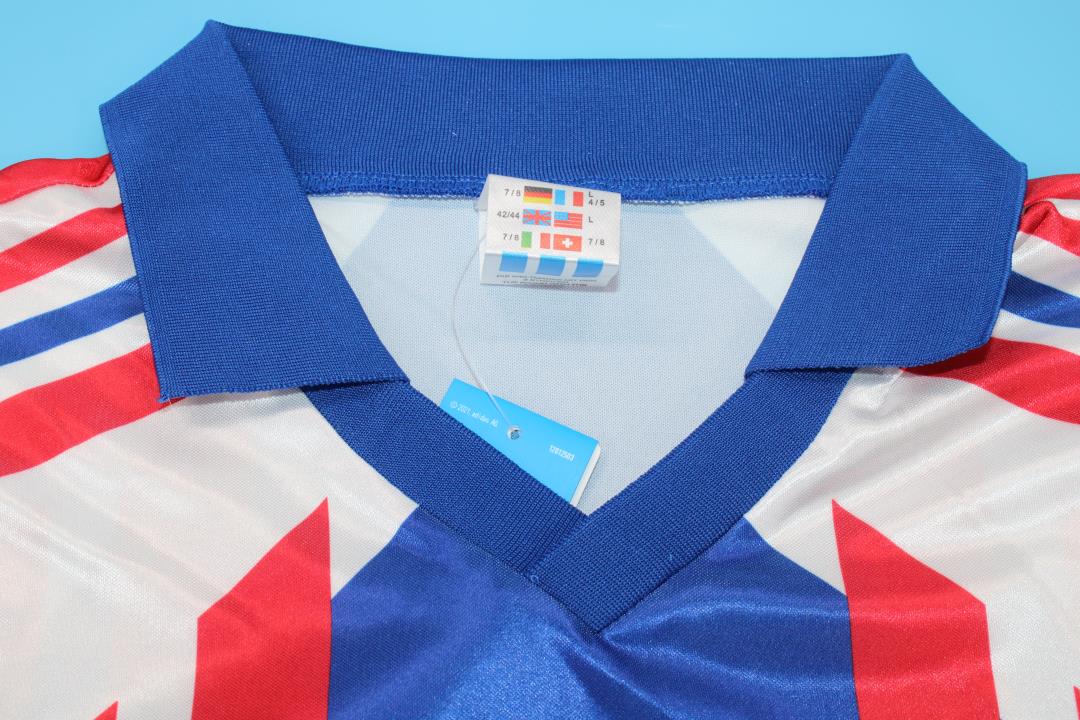 Retro Francia 90-92 Home Long Sleeve