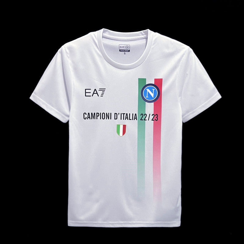 23/24 Naples Champions T-shirt Fan Version