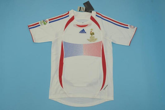 Retro Francia 2006 World Cup Final Shirt