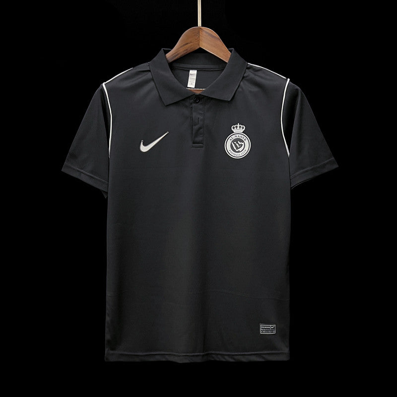 23/24 Al Nassr FC Black Polo Version