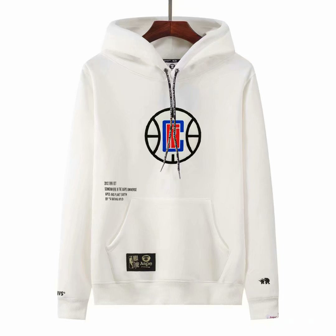 Suéter NBA Clippers blanco de algodón S-2XL