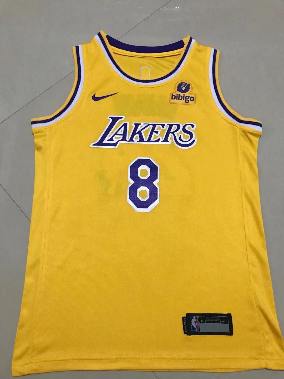 Los Angeles Lakers 8 front 24 back Red Nike - NBA Jersey S-2XL