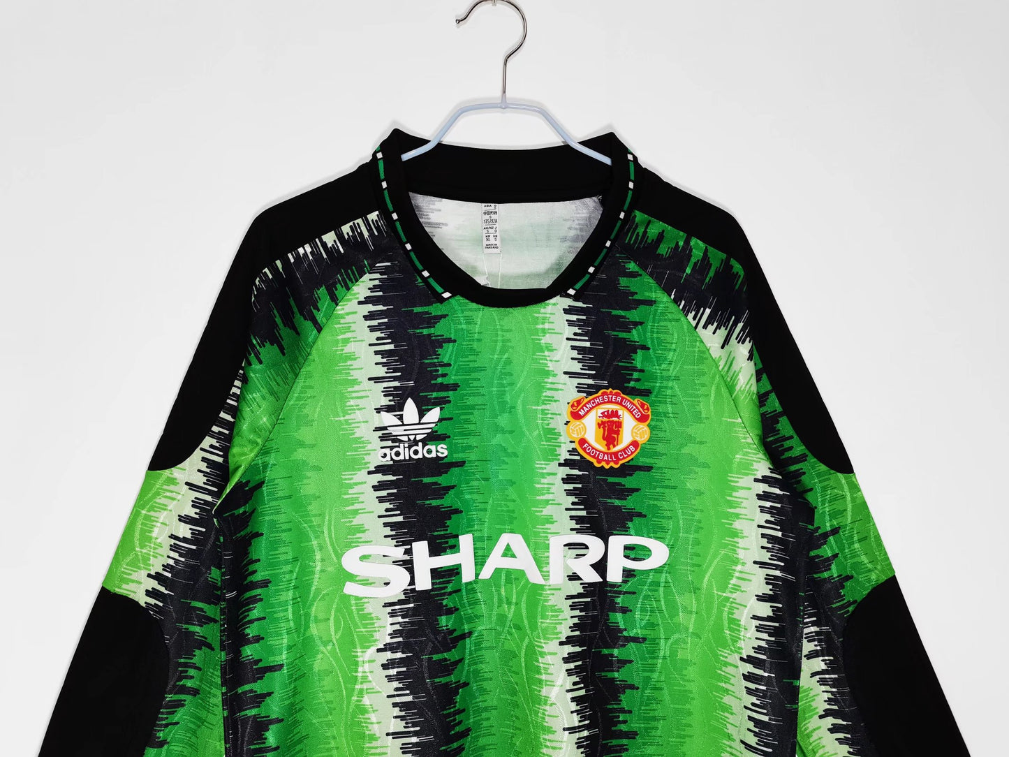 Long 1990/91 Man United Goalie Green