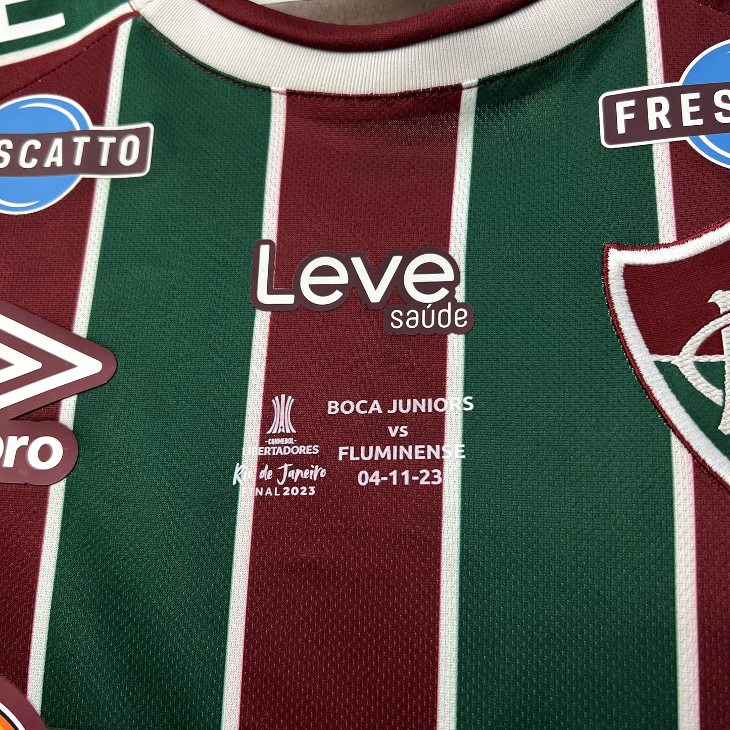 23/24 Fluminense Home all sponsors and patch