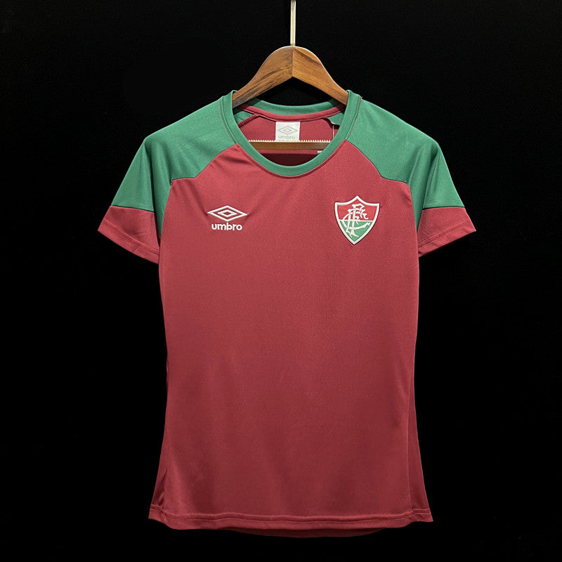 23/24 Fluminense Red and Green Woman Training Uniform