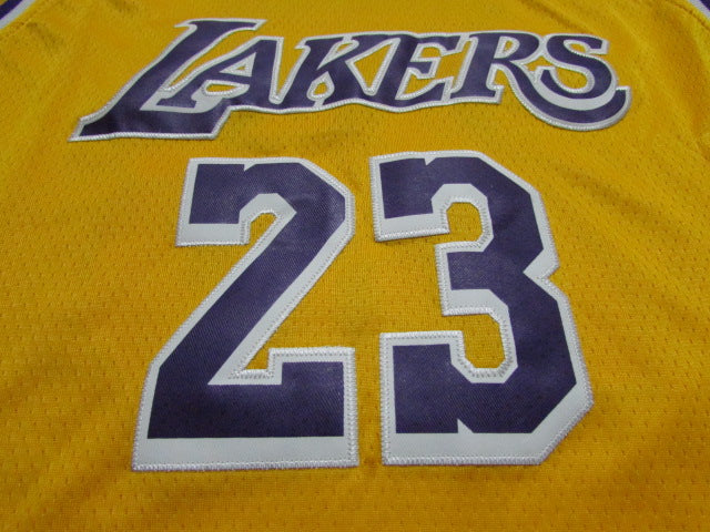 Los Angeles Lakers 23 James Yellow - NBA Jersey S-2XL