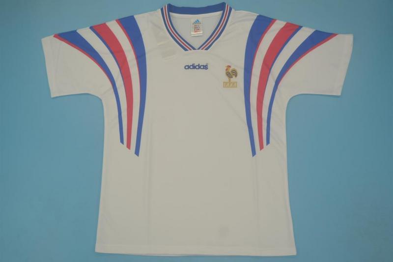 Retro Francia 1996 Away White