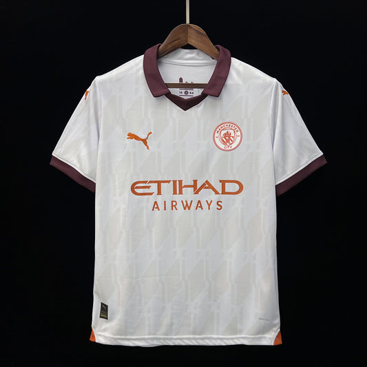 23/24 Manchester City Away White Fan Version