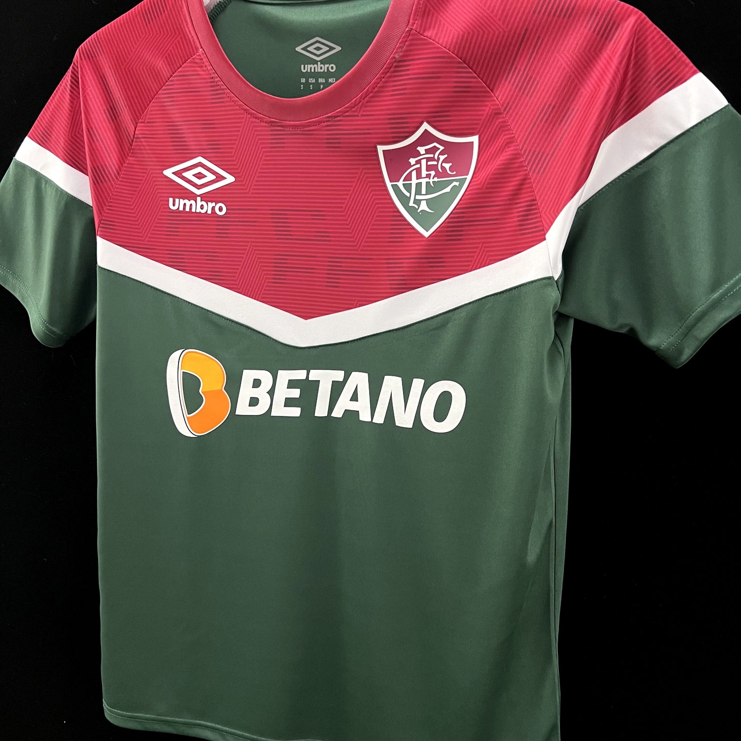 23/24 Fluminense Celestial Training Green+Red Fan Version