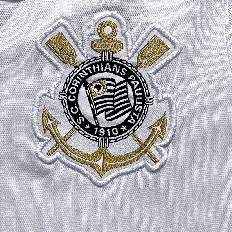 23/24 Corinthians White Polo Version