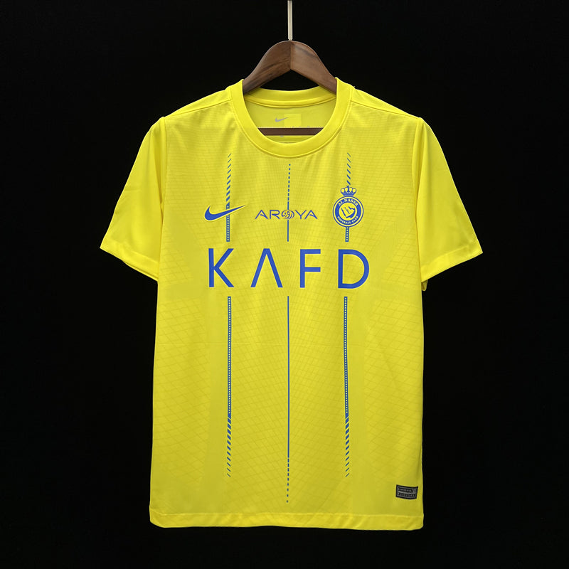 23/24 Al-Nassr FC Yellow Home Fan Version