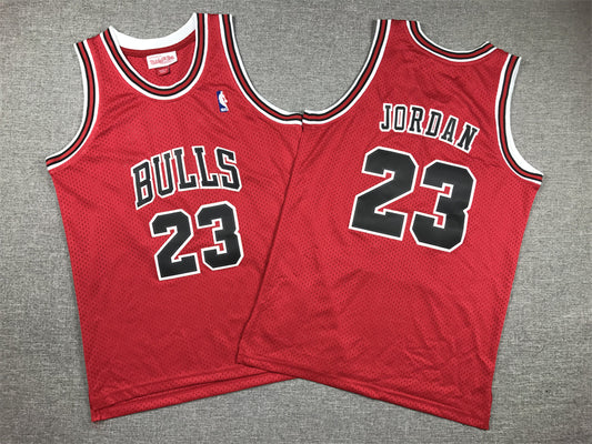 Chicago Bulls 23 Red Vintage Label - NBA Jersey S-2XL