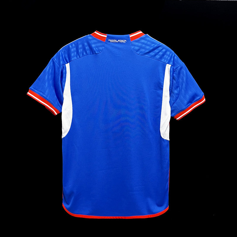 23/24 Universidad de Chile Home Blue Fan Version