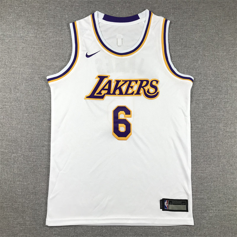 Los Angeles Lakers 6 White - NBA Jersey S-2XL