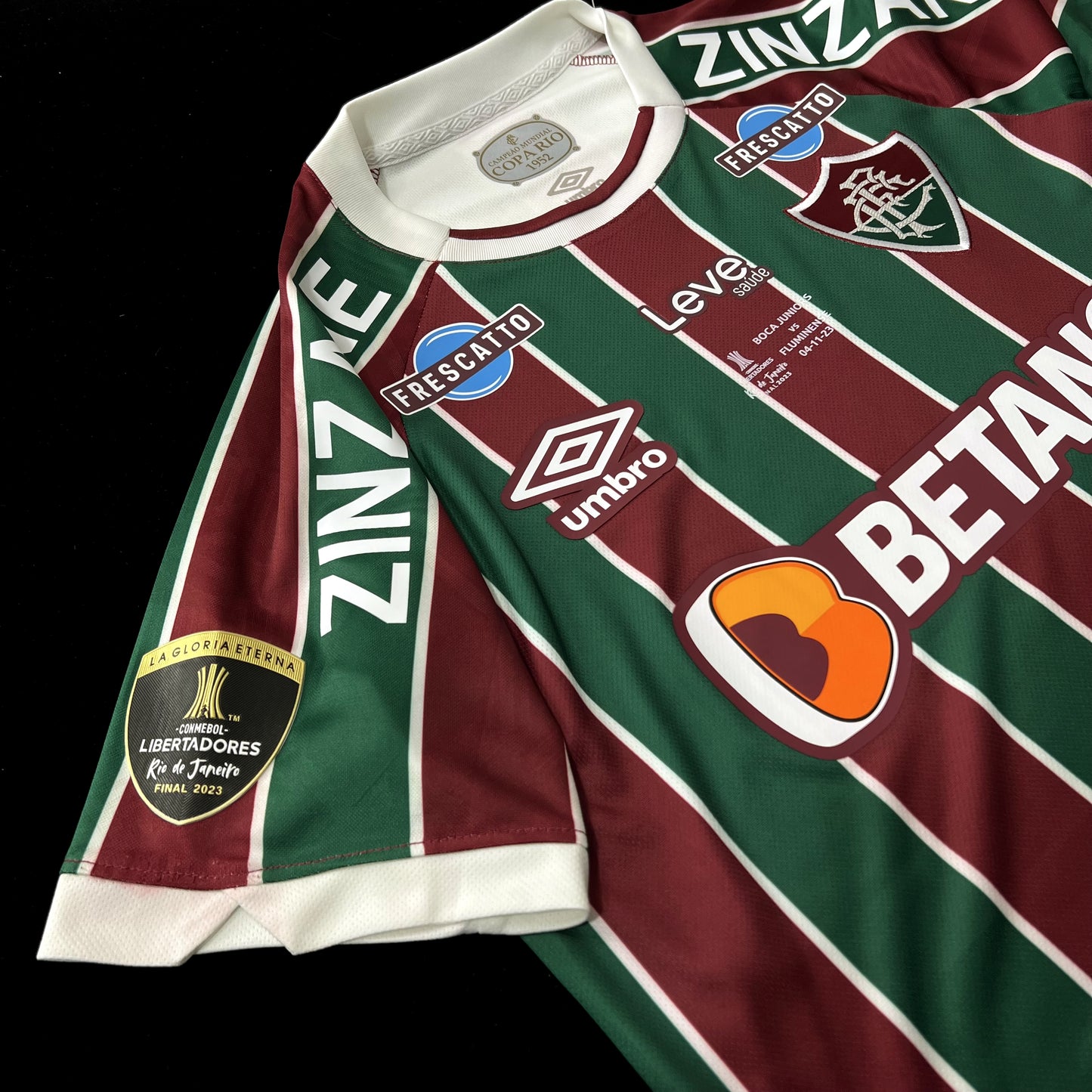 23/24 Fluminense Home all sponsors and patch