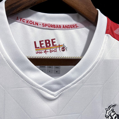 23/24 1. FC Köln Home White Fan Version