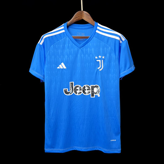 23/24 Juventus Blue Goalkeeper Fan Version