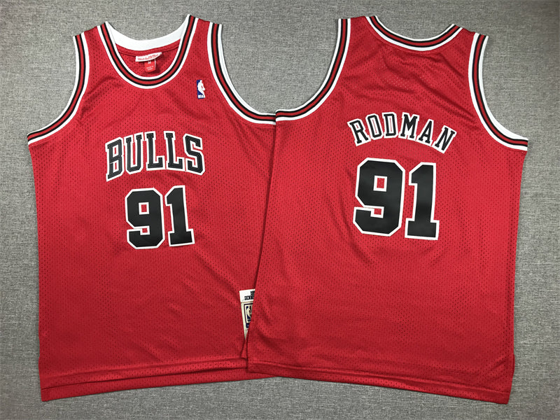 Chicago Bulls 91 Vintage Red - NBA Jersey S-2XL