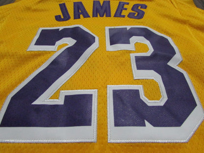 Los Angeles Lakers 23 James Yellow - NBA Jersey S-2XL