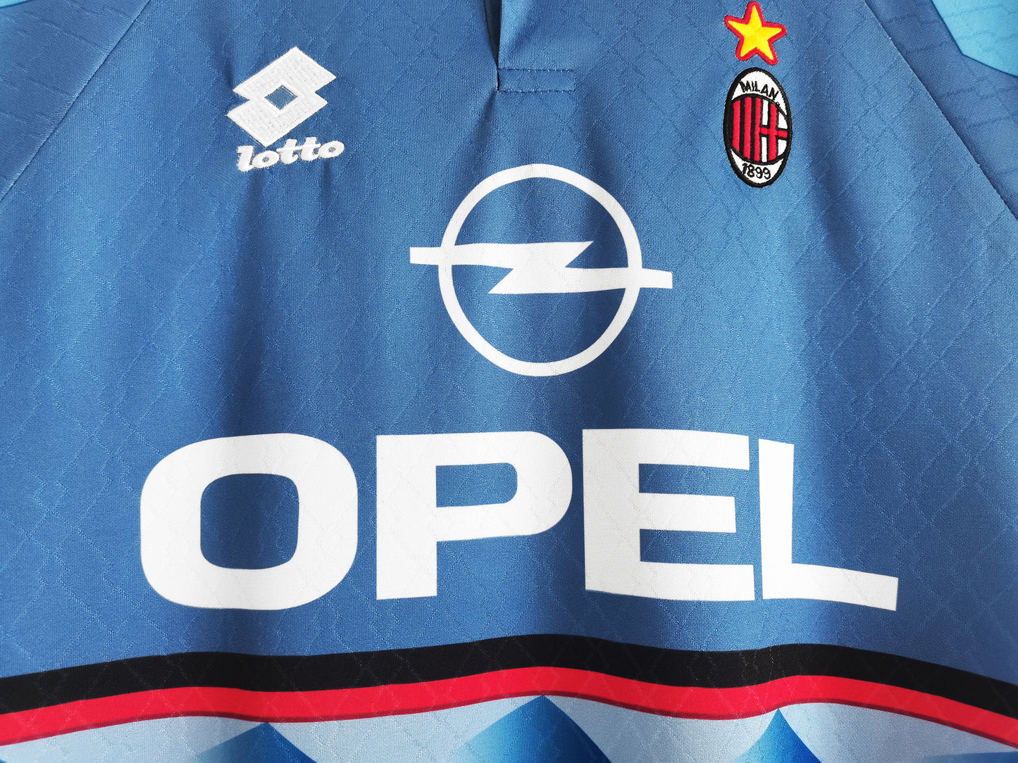 1995/96 AC Milan Third Away Blue