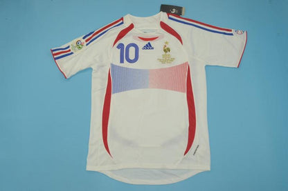 Retro Francia 2006 World Cup Final Shirt