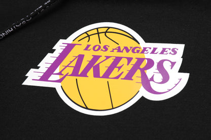 Suéter NBA Lakers negra de algodón S-2XL