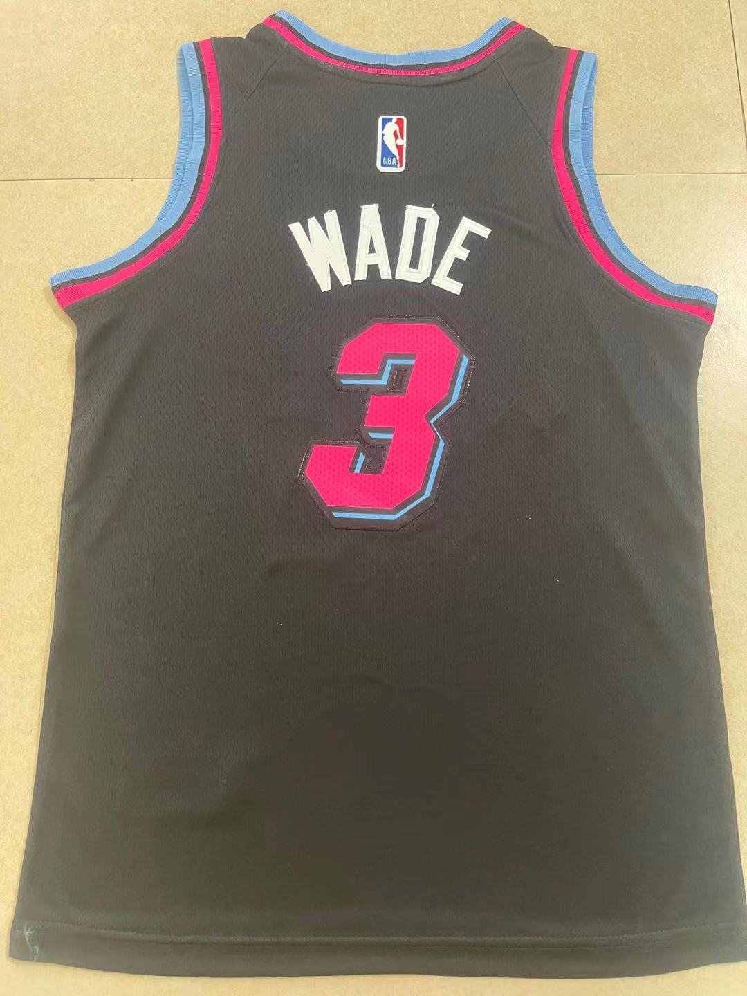 Miami Heat 3 Black Nike - NBA Jersey S-2XL