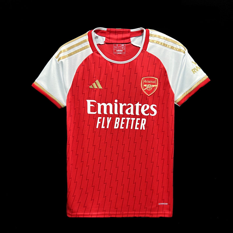 23/24 Arsenal Home Red and White Fan Version