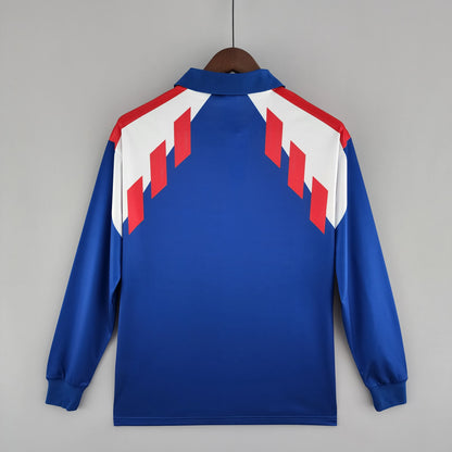 Retro Francia 90-92 Home Long Sleeve