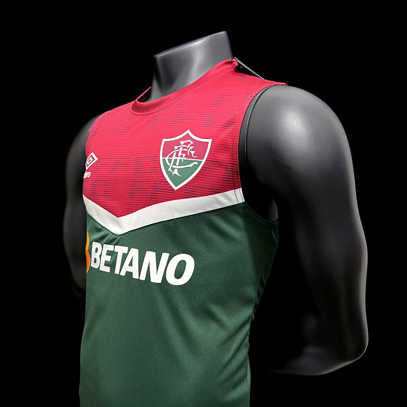 23/24 Fluminense Celestial Training Green+Red Vest