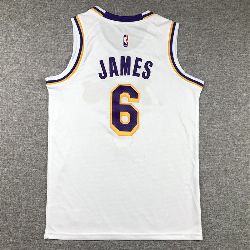 Los Angeles Lakers 6 White - NBA Jersey S-2XL