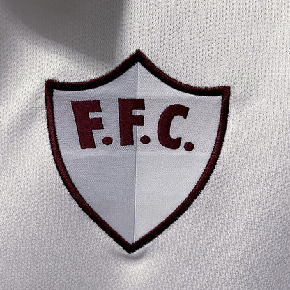 Retro Fluminense 120th Anniversary White Grey