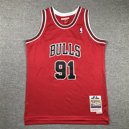 Chicago Bulls 91 Vintage Red - NBA Jersey S-2XL