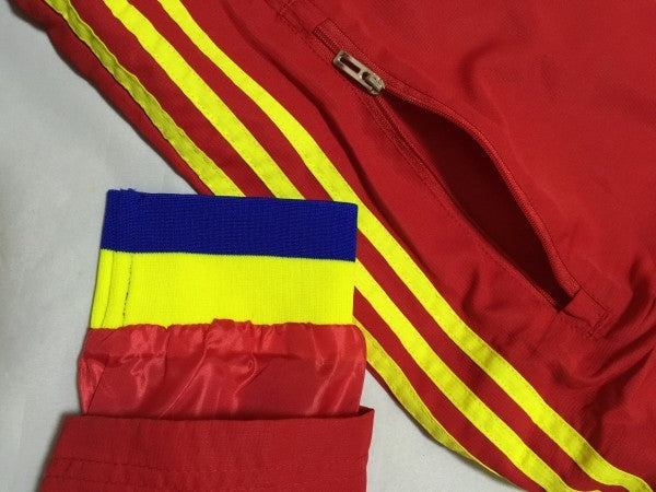 Retro 2016 España Euro Cup Red Hoodie Jacket