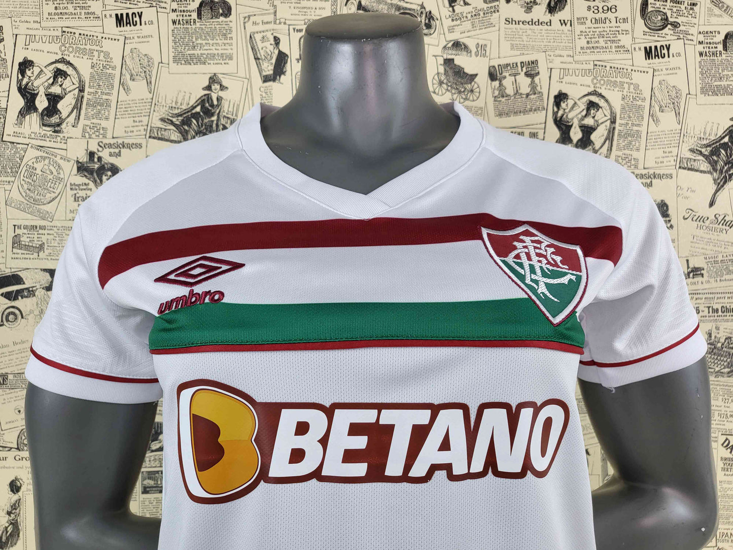 23/24 Fluminense Women Second Away Soccer Jersey